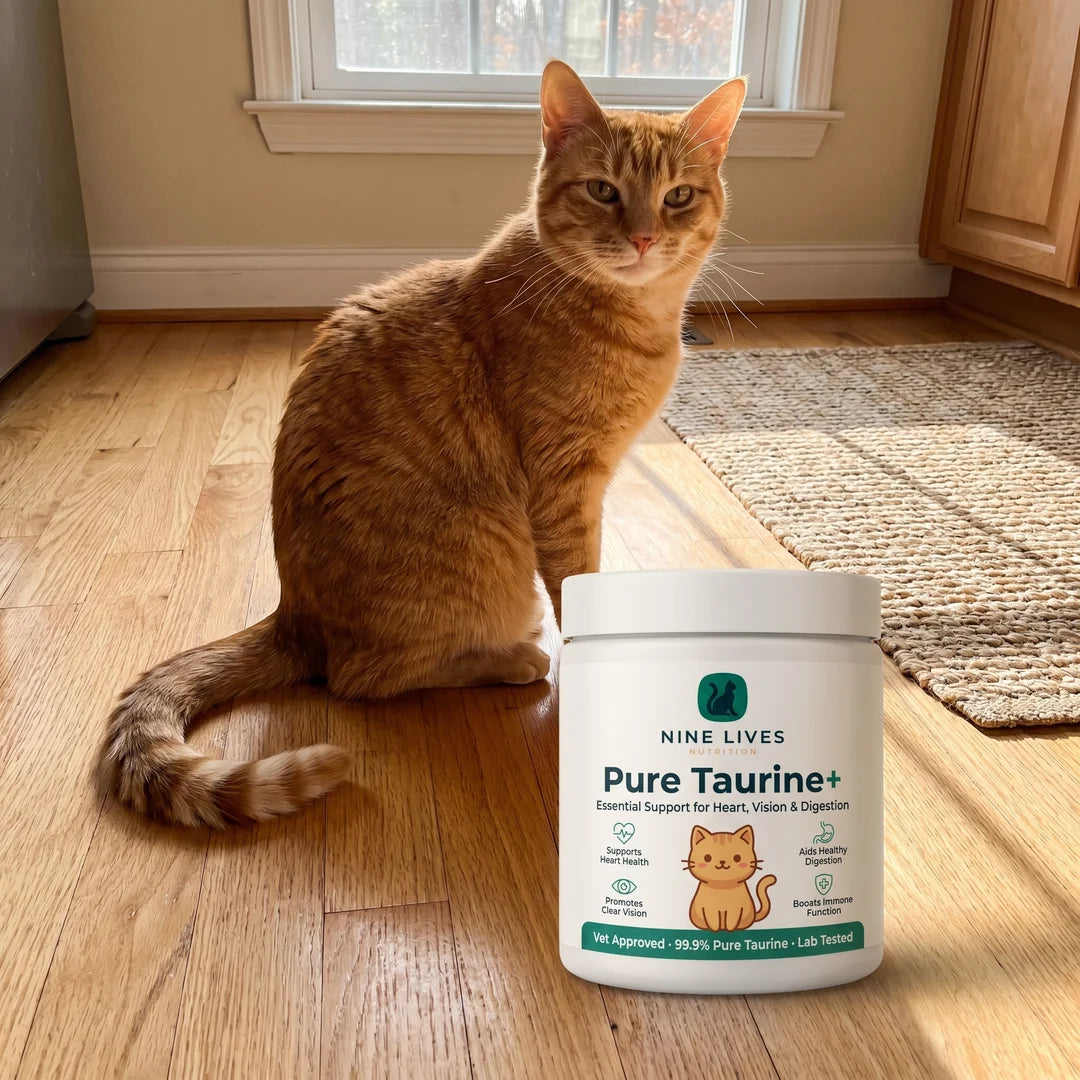 Happy cat with Pure Taurine+