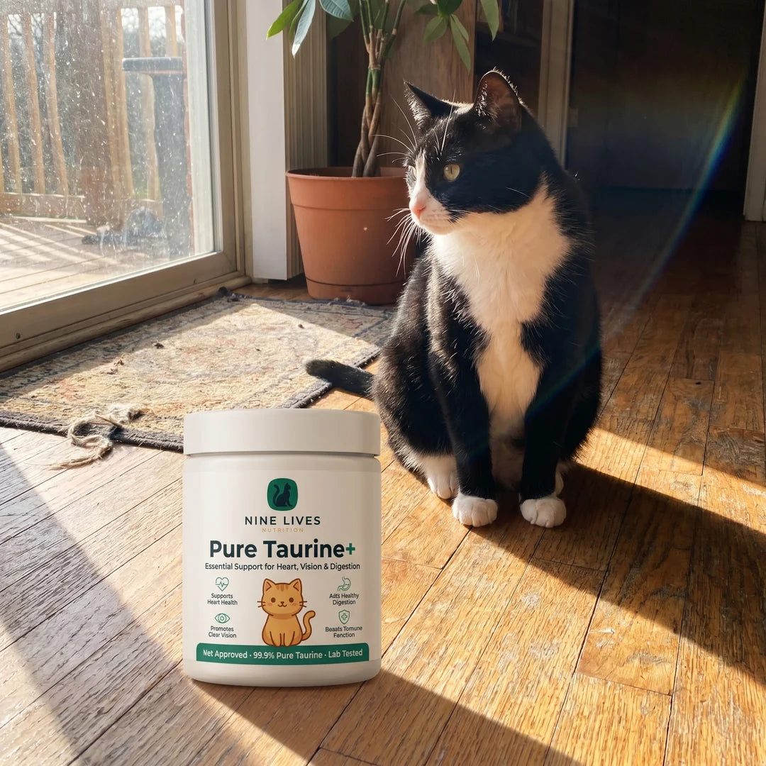 Happy cat with Pure Taurine+