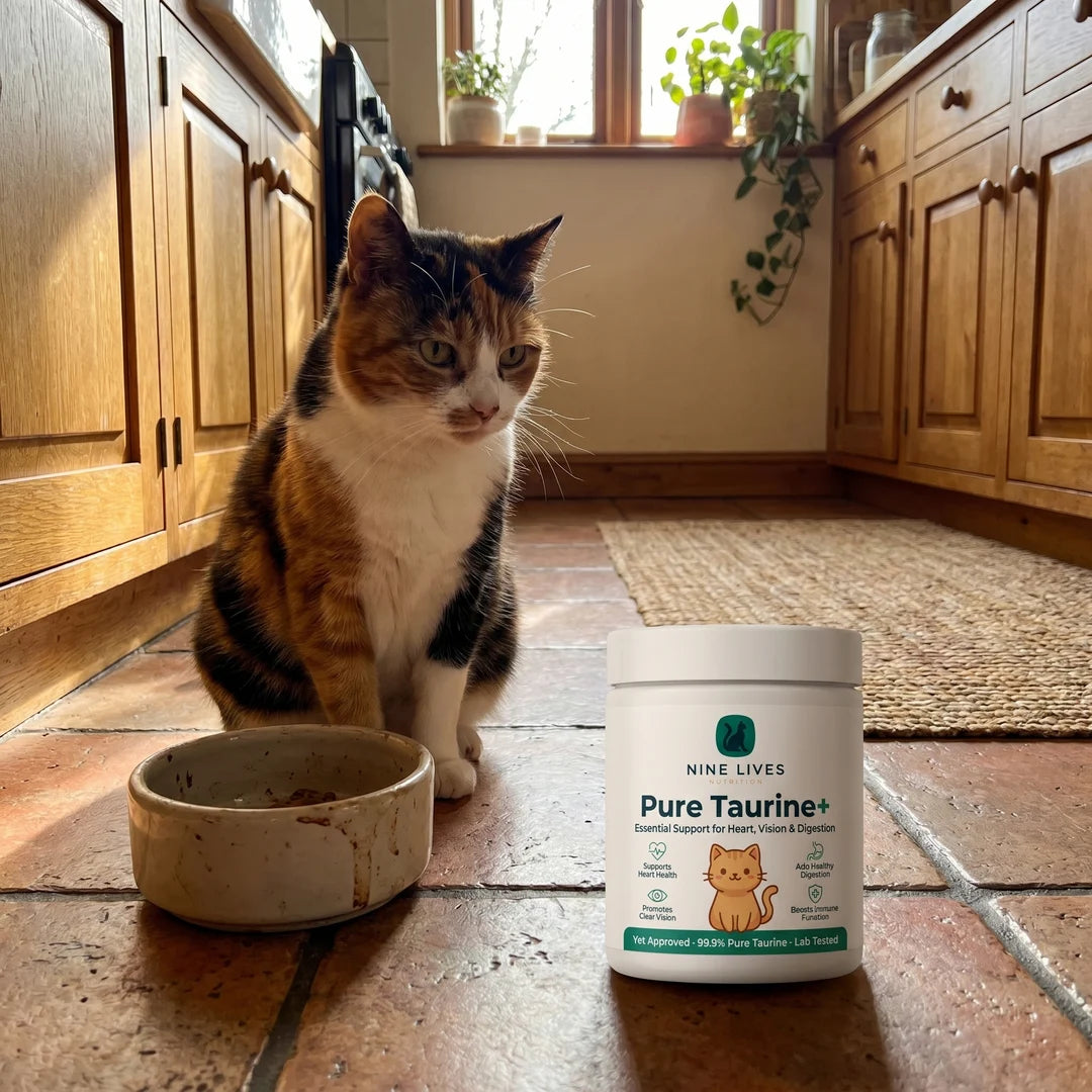 Happy cat with Pure Taurine+
