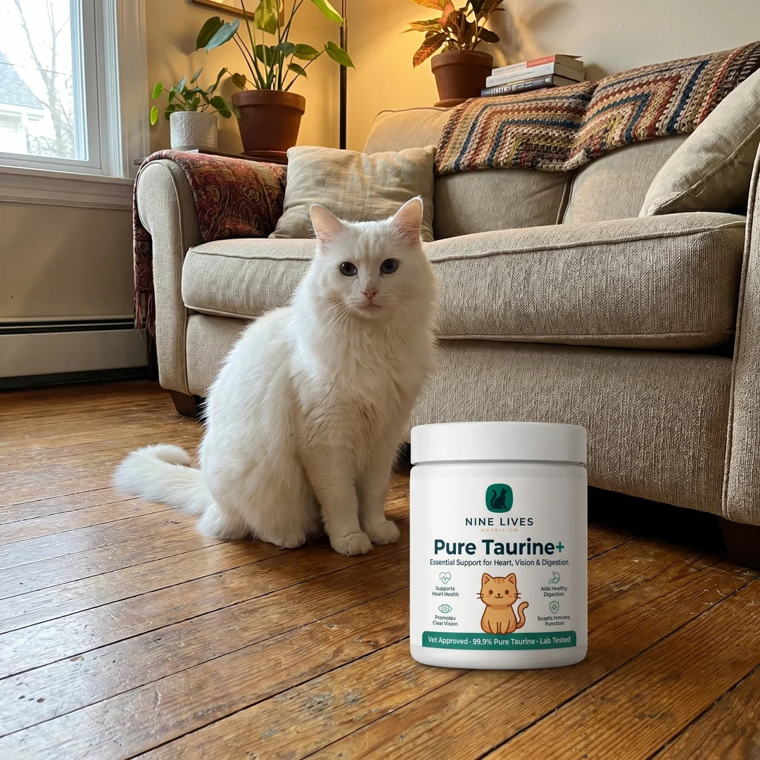 Happy cat with Pure Taurine+